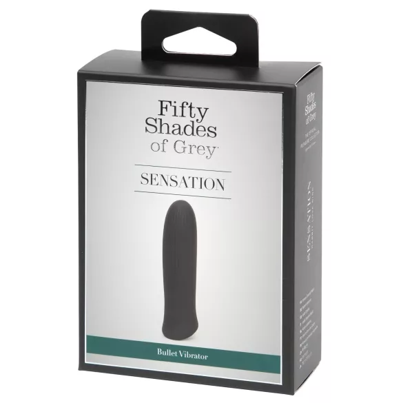 Fifty Shades of Grey - вибриращо яйце - дискретно - черно