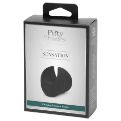   Fifty Shades of Grey - Sensation - вибратор за пенис главичка - черен