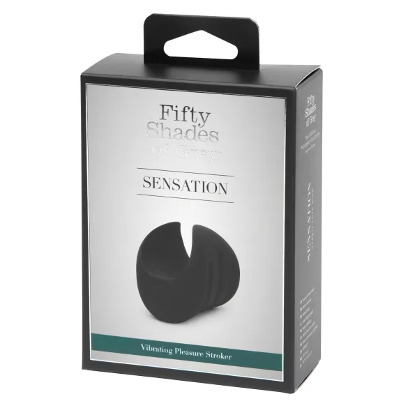 Fifty Shades of Grey - Sensation - вибратор за пенис главичка - черен