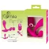 SMILE RC - вибратор за G-точка с дистанционно - презареждащ се - розов