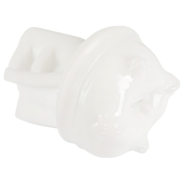 STROKER - автоматичен мастурбатор със засмукване и вибрации - бял