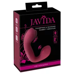   Javida Thumping - пулсираща G-точка и клиторен вибратор (червен)