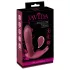 Javida RC - вибратор за клитор с дистанционно - 3 функции - червен