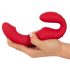 You2Toys Безжичен вибратор без презрамки - червен
