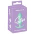 Мини Butt Plug - силиконово анално мини шише - ментово (2,3cm)
