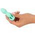 Мини Butt Plug - силиконово анално мини шише - ментово (2,3cm)