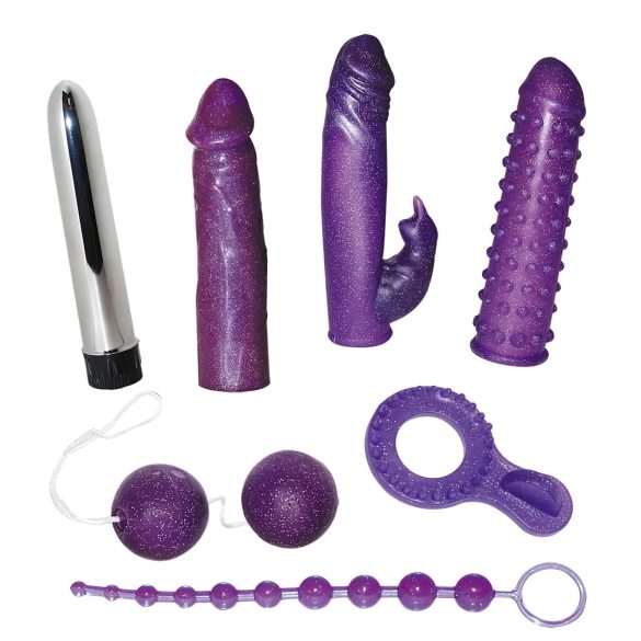 You2Toys - Блестящ - вибрационен комплект (7 части)