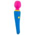 You2Toys: Акумулаторен вибратор-масажор, водоустойчив, цветен