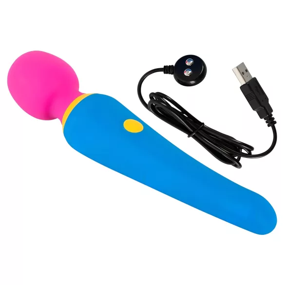 You2Toys - вибратор масажор акумулаторен водоустойчив - цветен