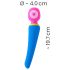 You2Toys: Акумулаторен вибратор-масажор, водоустойчив, цветен
