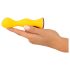 You2Toys палитра - акумулаторен, водоустойчив анален вибратор (жълт)