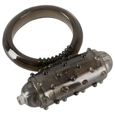   You2Toys - вибриращ пръстен за пенис - силикон - черен