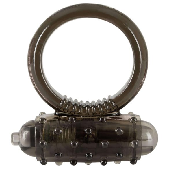 You2Toys - вибриращ пръстен за пенис - силикон - черен