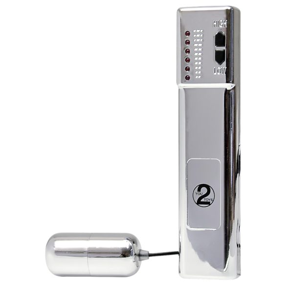 You2Toys Climax - вибриращо яйце - сребристо