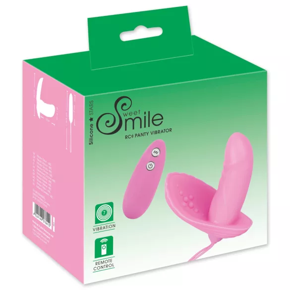 SMILE Shelly - вибриращо яйце с дистанционно - розово