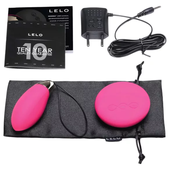 LELO Lyla 2 - носимо виброяйце с дистанционно управление (розово)