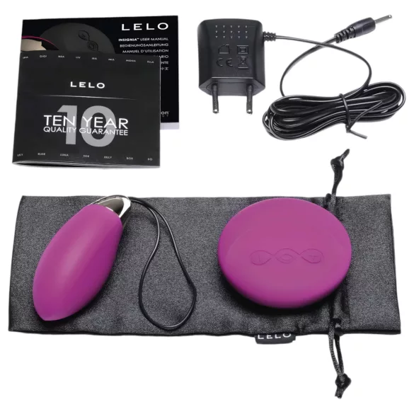 LELO Lyla 2 - носимо виброяйце с дистанционно управление (лилаво)