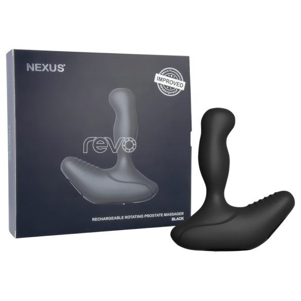 Nexus Revo - въртящ се простатен вибратор (черен)