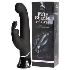   Fifty Shades of Grey - вибратор с клиторна приставка - презареждащ се USB
