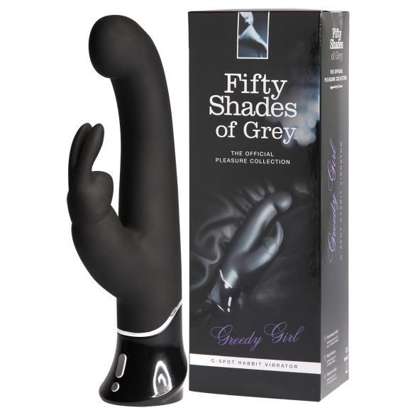 Fifty Shades of Grey - вибратор с клиторна приставка - презареждащ се USB