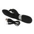 SMILE Blacky - USB двоен мотор вибратор (черен)