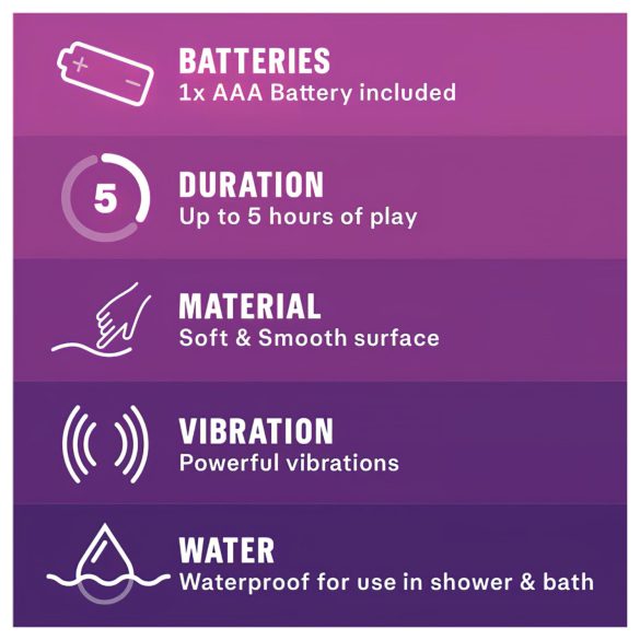 Durex Intense Delight Bullet - вибратор мини bullet - лилав