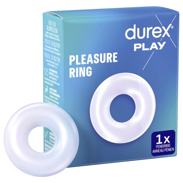 Пръстен за удоволствие Durex - пенис пръстен (прозрачен)