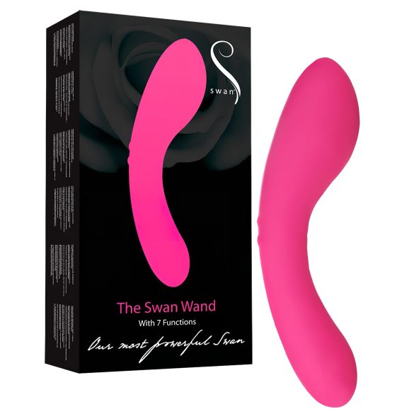The Swan Wand - акумулаторен вибриращ масажор (розов)