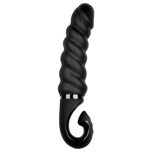 Gvibe G-jack 2 - акумулаторен, водоустойчив силиконов вибратор (черен)