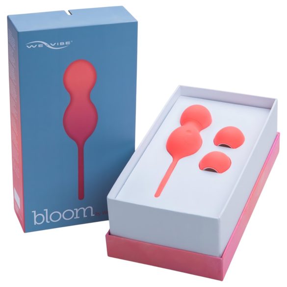 We-Vibe Bloom - вагинални топчета с регулируемо тегло - оранжеви
