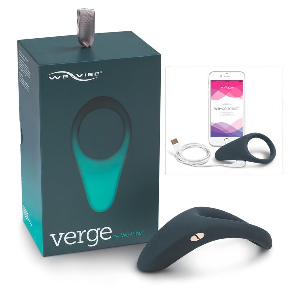 We-Vibe Verge - акумулаторен вибриращ пенис пръстен (сив)