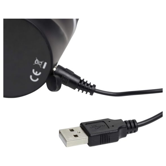 Happyrabbit Realistic - вибратор за двойна стимулация - водоустойчив, клиторен