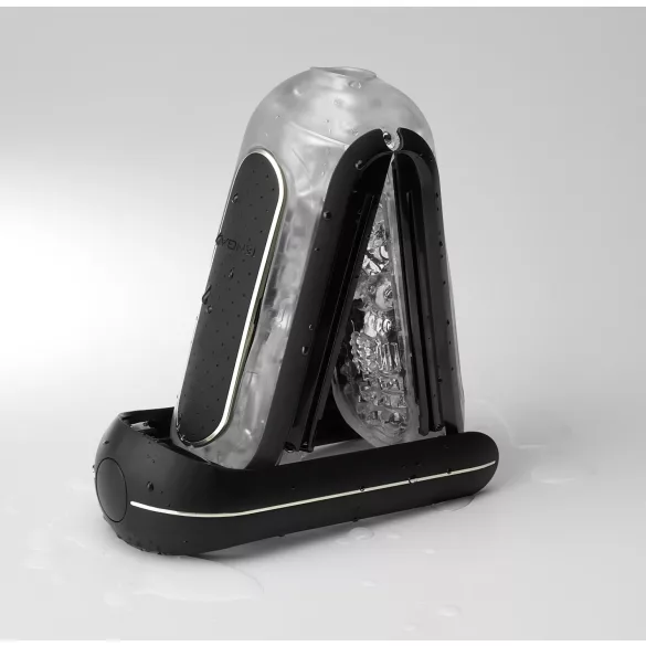 TENGA Flip Zero - вибриращ мастурбатор - черен
