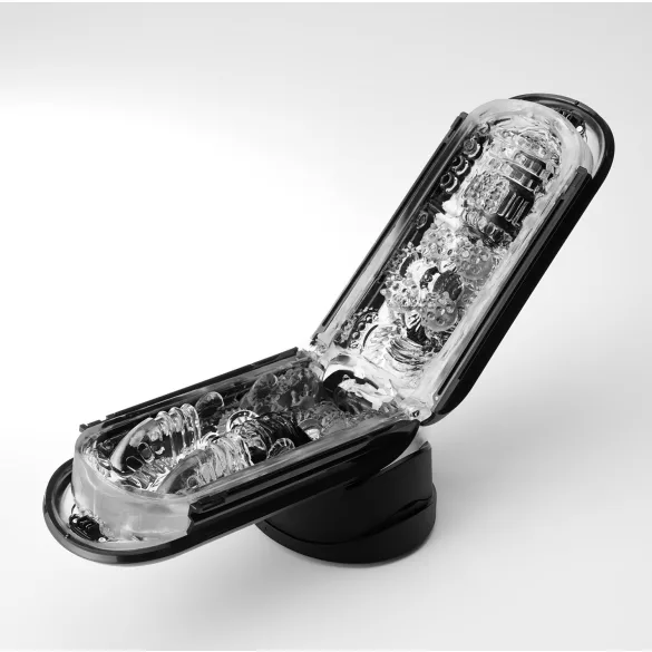 TENGA Flip Zero - вибриращ мастурбатор - черен