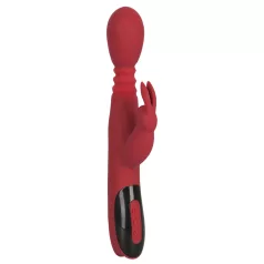   You2Toys Massager - тласкащ, въртящ се, загряващ вибратор за G-точка (червен)