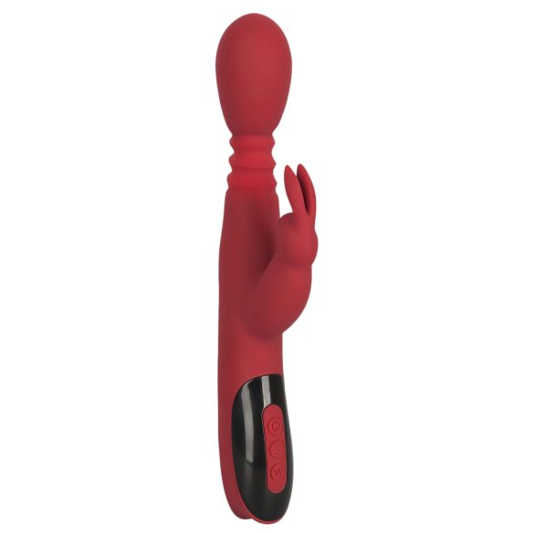 You2Toys Масажор: въртящ се и затоплящ G-точков вибратор (червен)