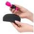 PalmPower Pocket Wand - мини вибратор масажор - розово/черно