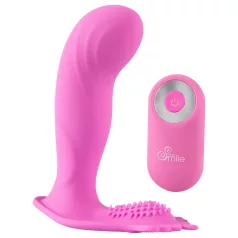   SMILE G-Spot бикини - носим акумулаторен, радио вибратор (розов)