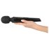 You2Toys Power Wand - акумулаторен масажиращ вибратор (черен)