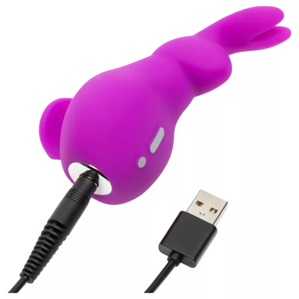Happyrabbit - вибратор за клитор зайче - лилав