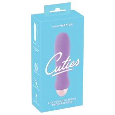  Cuties Mini Purple - вибратор пръчка с акумулатор - силикон, лилав
