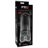 PDX Elite Extender Pro - акумулаторен вибриращ мастурбатор (черен)