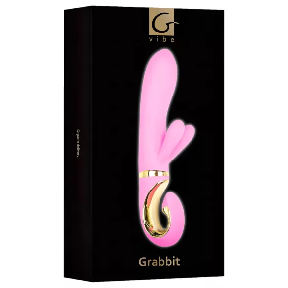 G-Vibe GRabbit - G-точка вибратор с 3 мотора, акумулаторен - розов