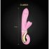 G-Vibe GRabbit - акумулаторен G-точков вибратор, 3 мотора, розов