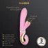 G-Vibe GRabbit - G-точка вибратор с 3 мотора, акумулаторен - розов