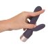 You2Toys Elegant Double - акумулаторен вибратор с клиторна стимулираща ръка (лилав)