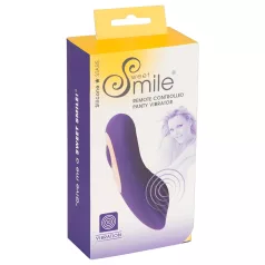   SMILE - вибратор за бикини с дистанционно и акумулатор - лилав