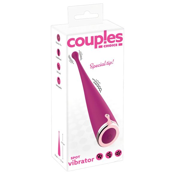 Couples Choice - вибратор за двойки с клитор стимулация (розов)