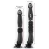You2Toys - секс машина с дистанционно - акумулаторен тласкащ вибратор - черен