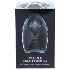   Hot Octopuss Pulse Solo Essential - мъжки мастурбатор с акумулатор - черен